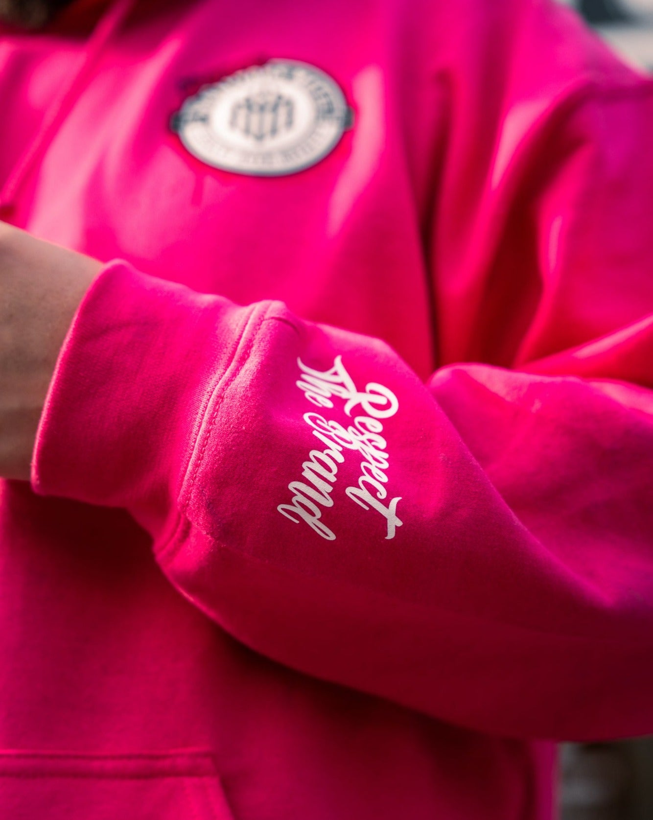 Fluorescent Pink Wraptors x NO LIMIT Hoodie Beanie Combo