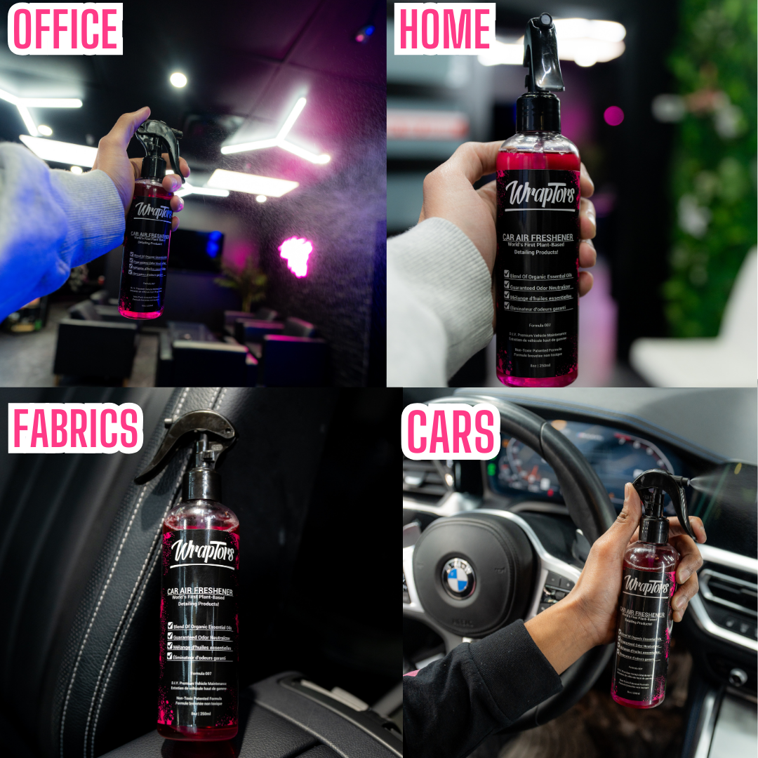 Wraptors Air Freshener – New Car Scent Pomegranate Infused