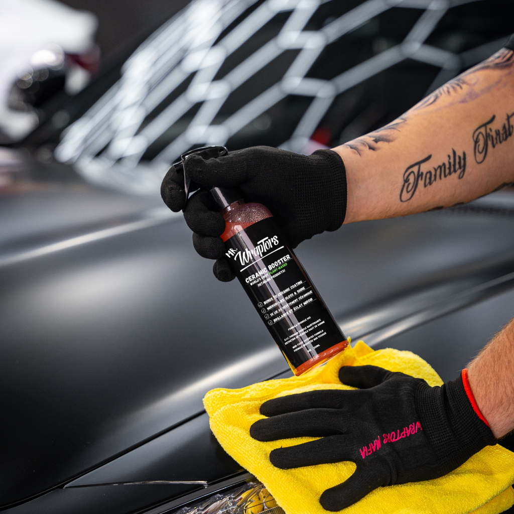 Wraptors Ceramic Booster SiO₂ Hydrophobic Spray Sealant for Wraps, PPF & Paint