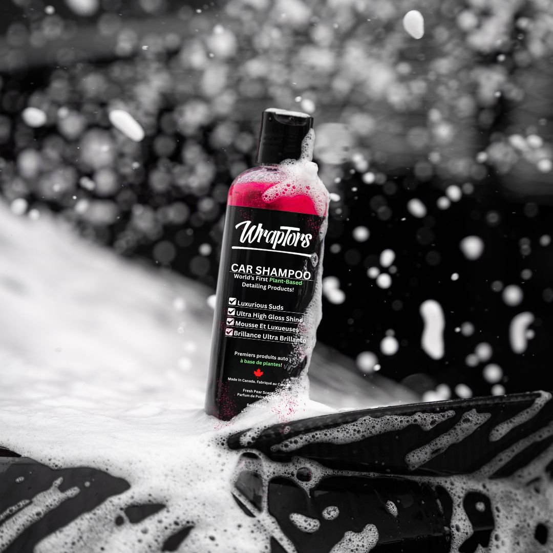 Wraptors Car Shampoo | Plant-Based pH-Balanced Wash Safe for Wraps, PPF & Paint