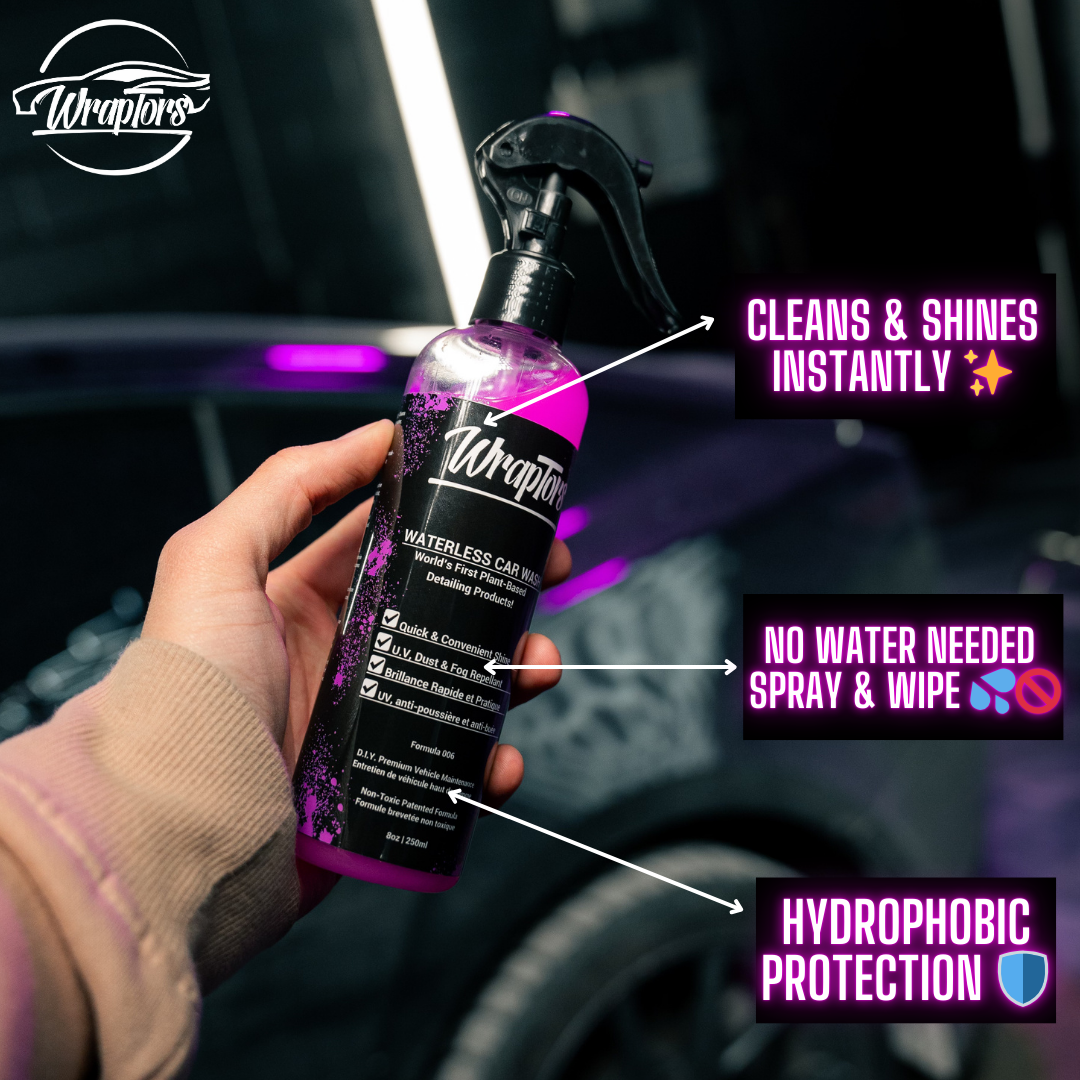 Wraptors Waterless Car Wash