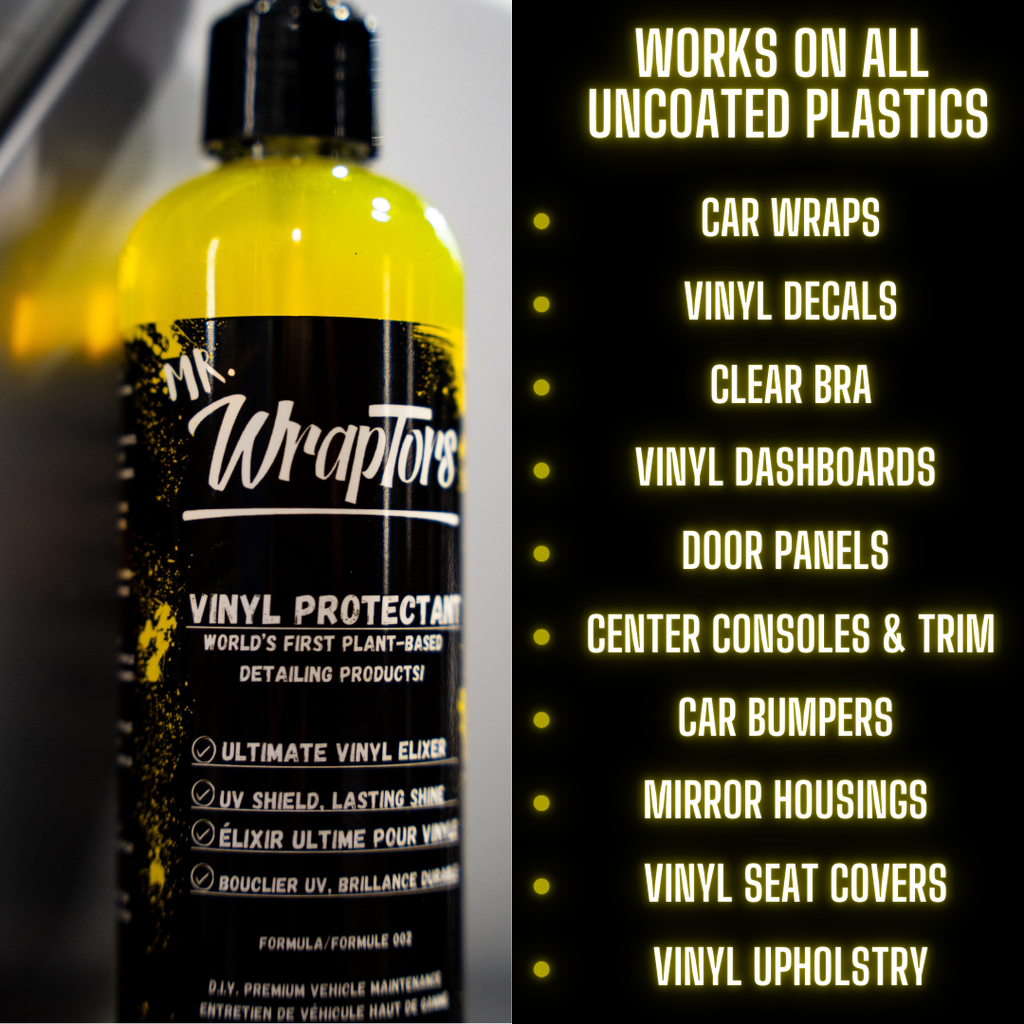 Wraptors Vinyl Protectant | UV Shield & Satin Reviver for Wraps & PPF