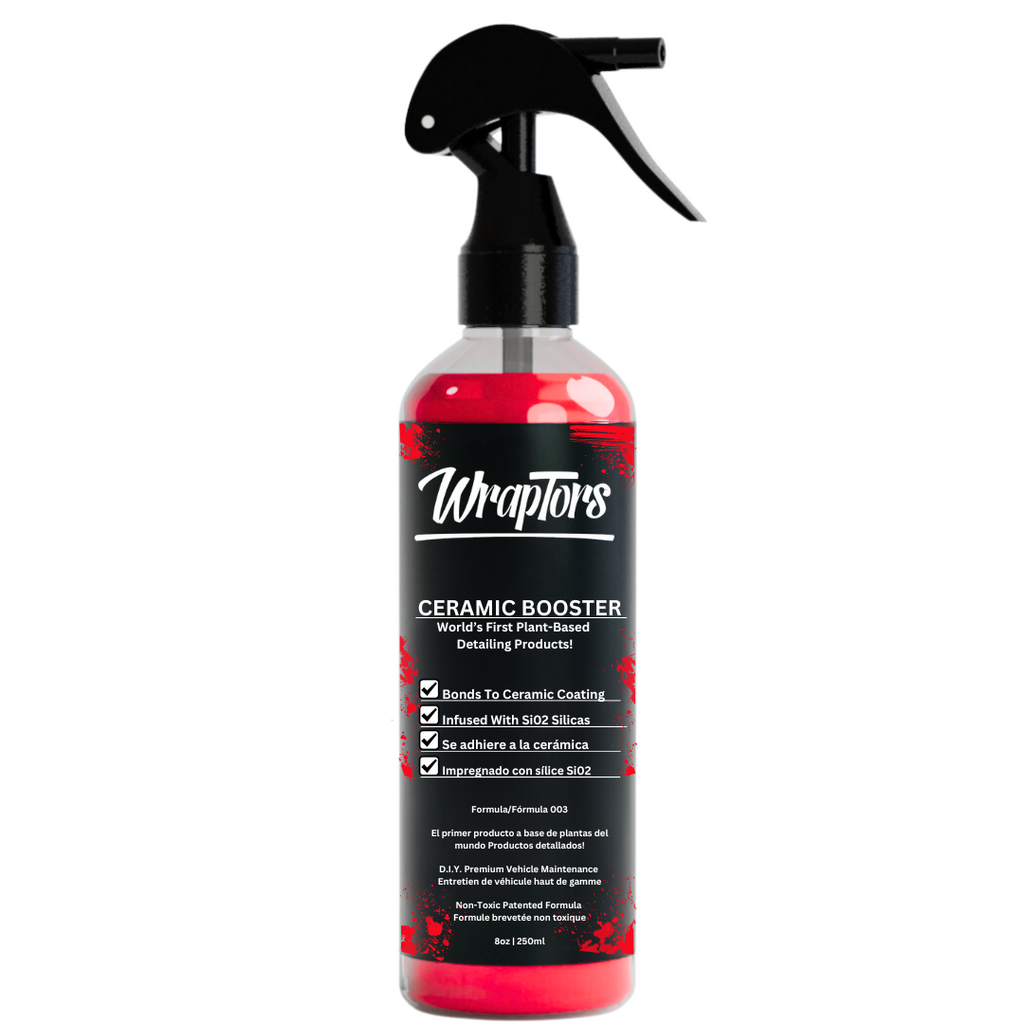Wraptors Ceramic Booster SiO₂ Hydrophobic Spray Sealant for Wraps, PPF & Paint