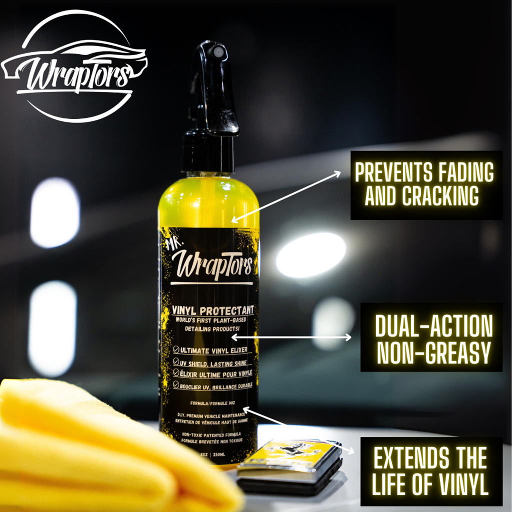 Wraptors Vinyl Protectant | UV Shield & Satin Reviver for Wraps & PPF