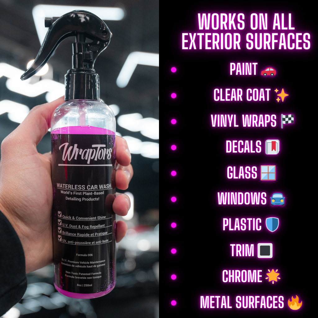 Wraptors Waterless Car Wash