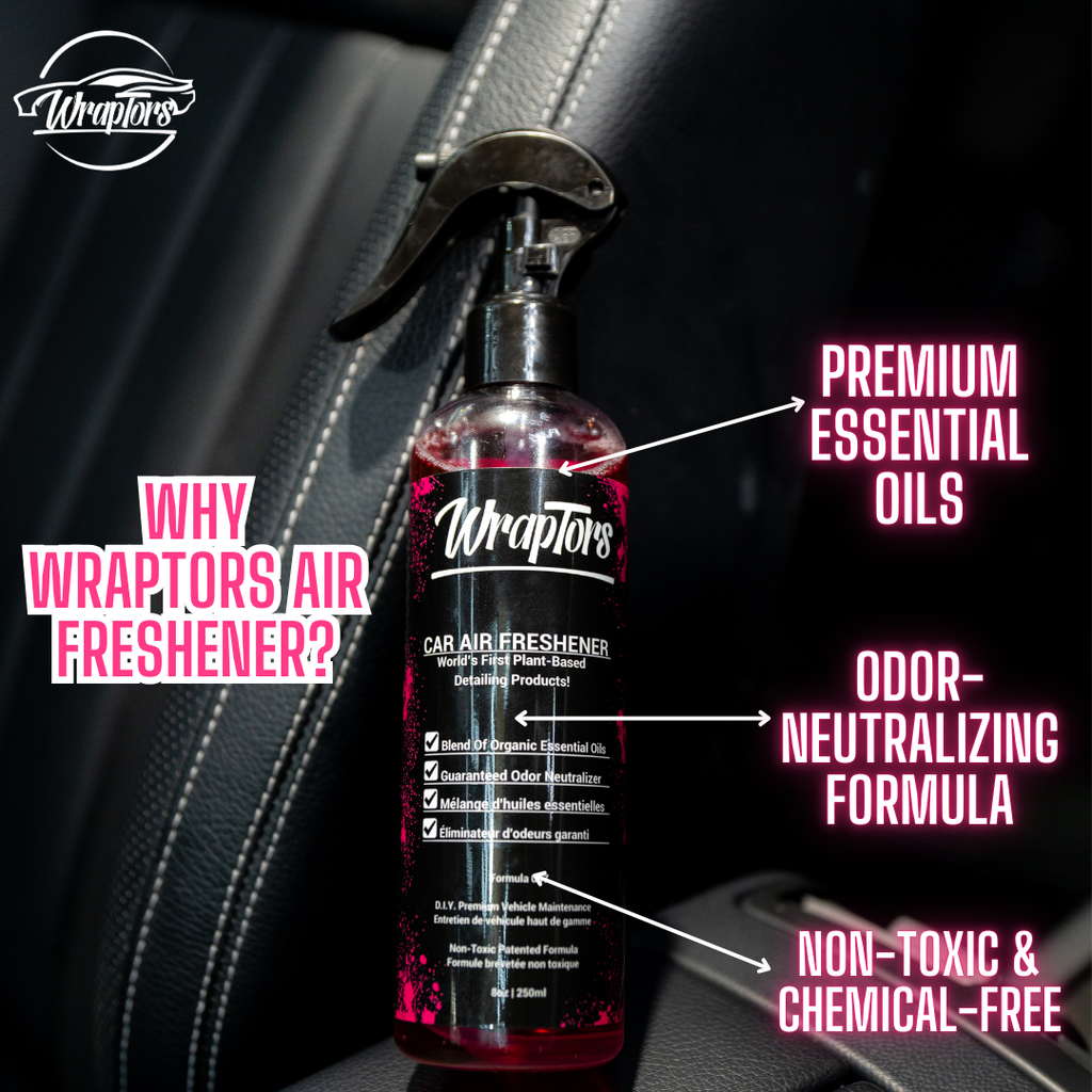 Wraptors Air Freshener – New Car Scent Pomegranate Infused