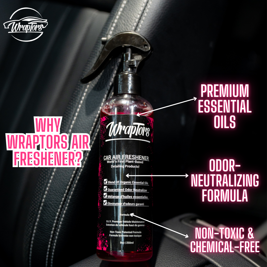 Wraptors Air Freshener – New Car Scent Pomegranate Infused