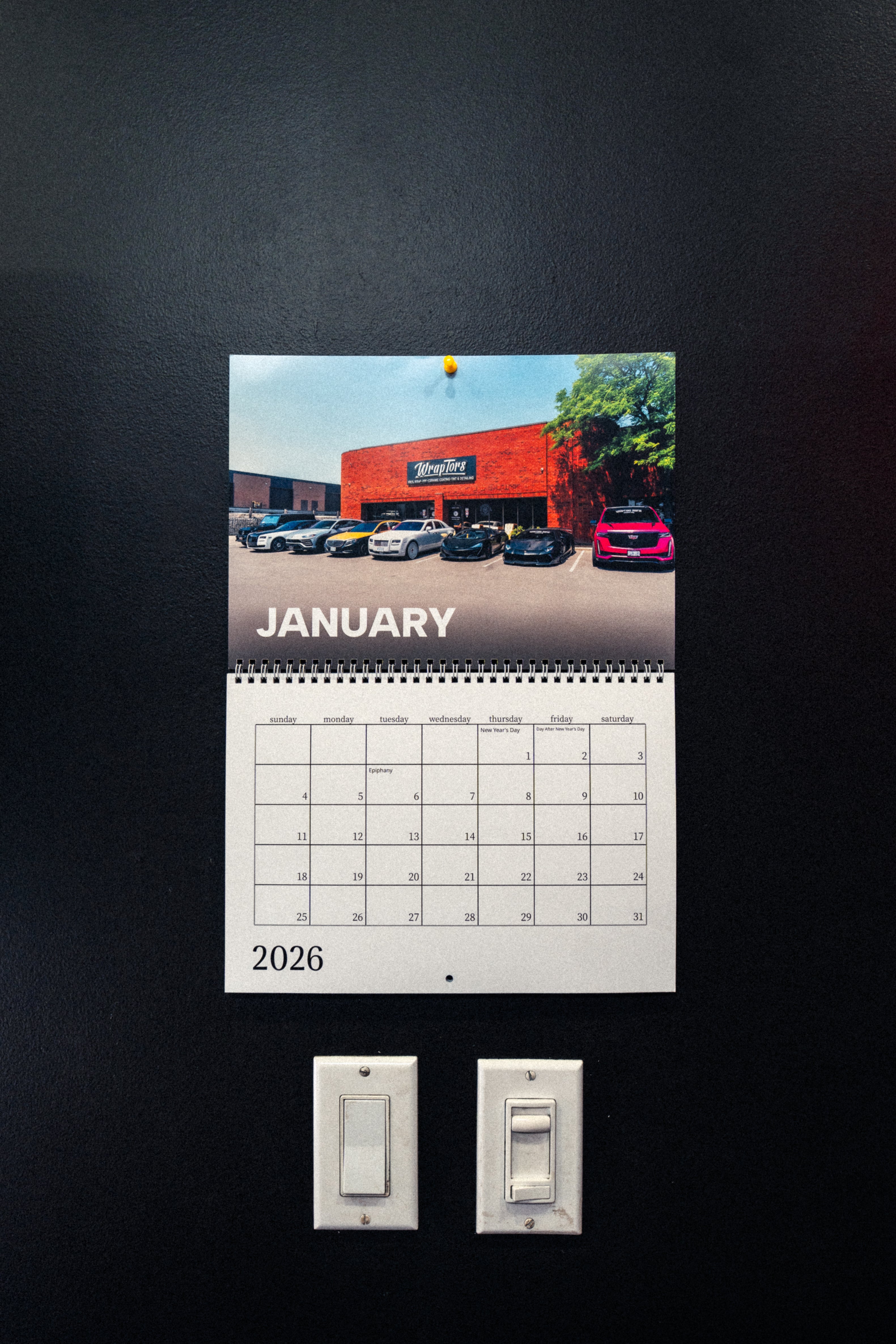 LIMITED Wraptors 2026 Calendar