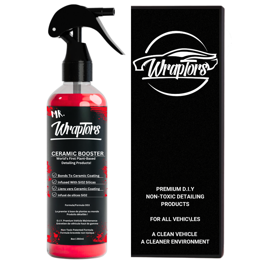 Wraptors Ceramic Booster SiO₂ Hydrophobic Spray Sealant for Wraps, PPF & Paint