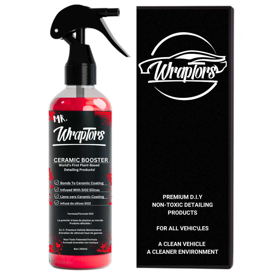 Wraptors Ceramic Booster SiO₂ Hydrophobic Spray Sealant for Wraps, PPF & Paint