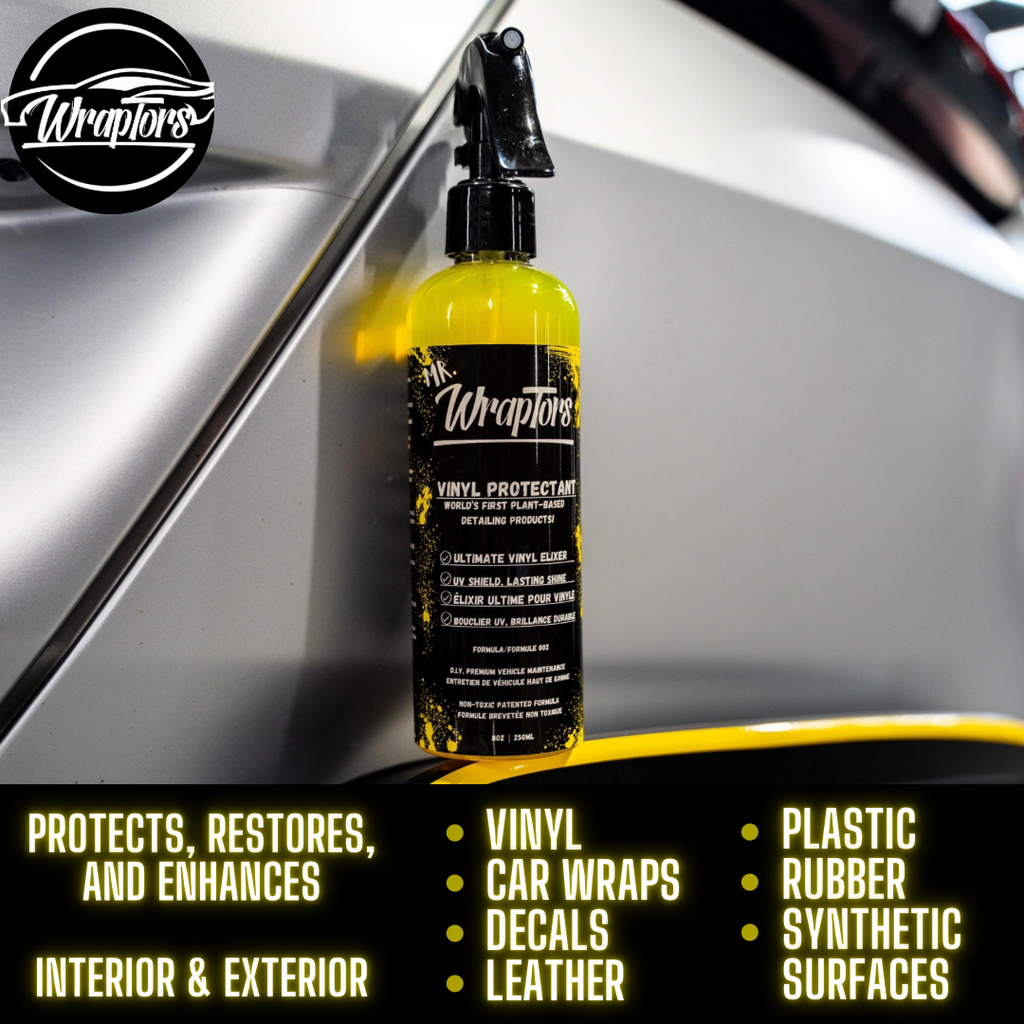 Wraptors Vinyl Protectant | UV Shield & Satin Reviver for Wraps & PPF