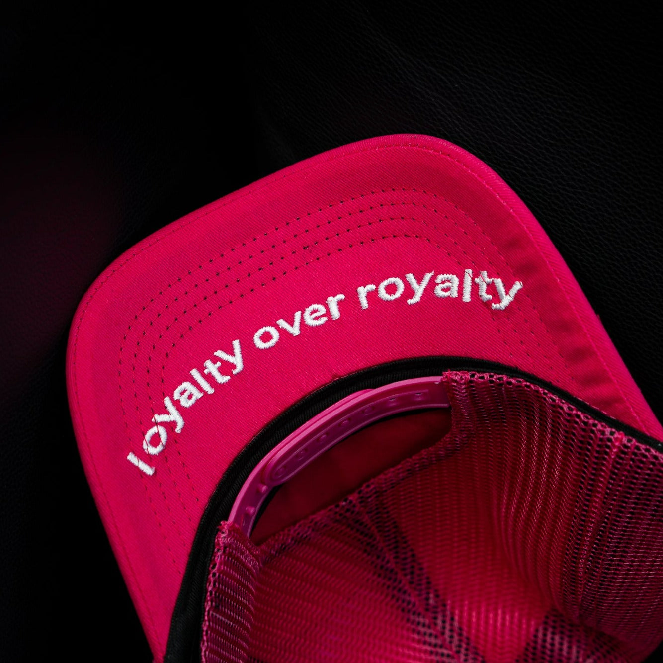 Wraptors Mafia Hot Pink & White Trucker Hat