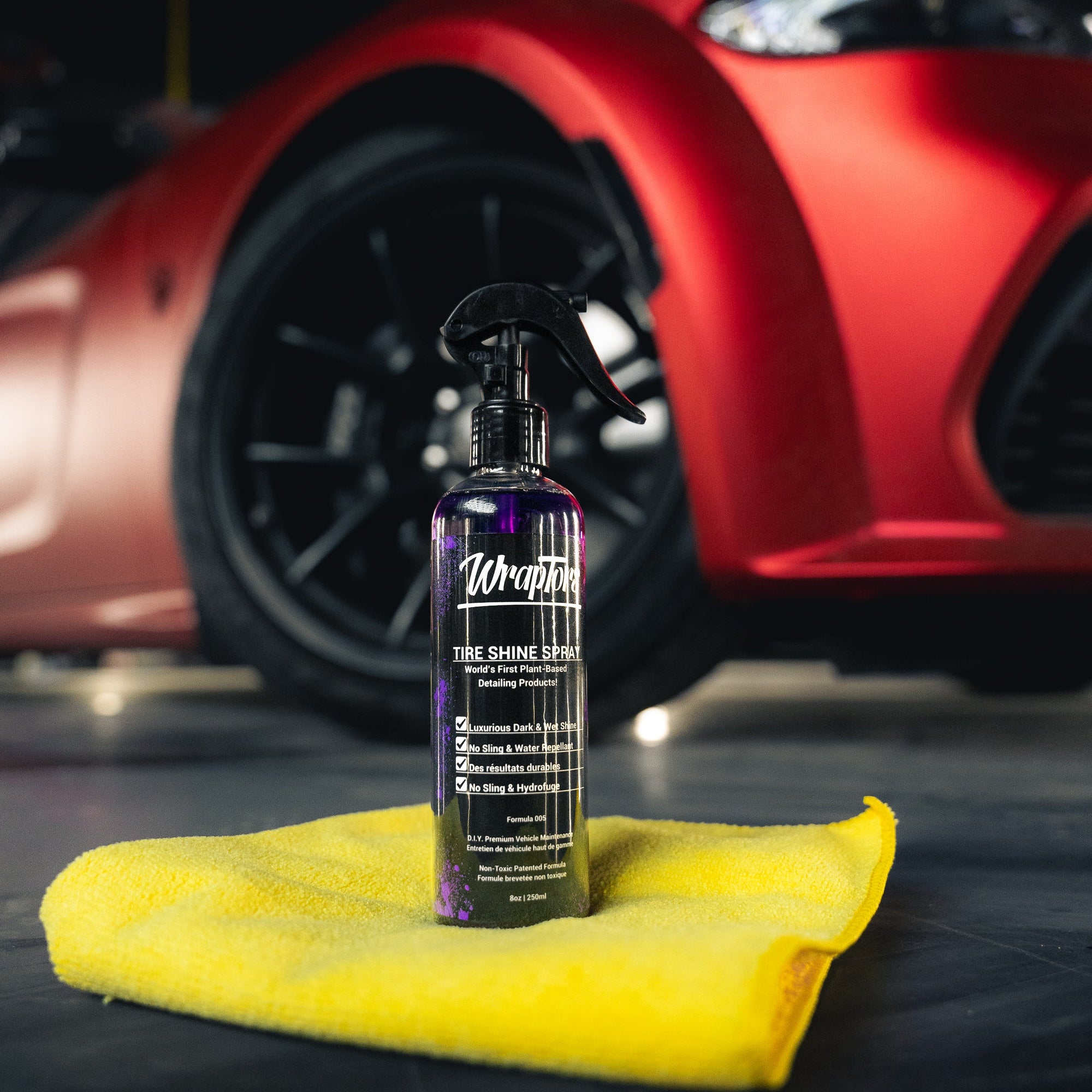 Wraptors Tire Shine
