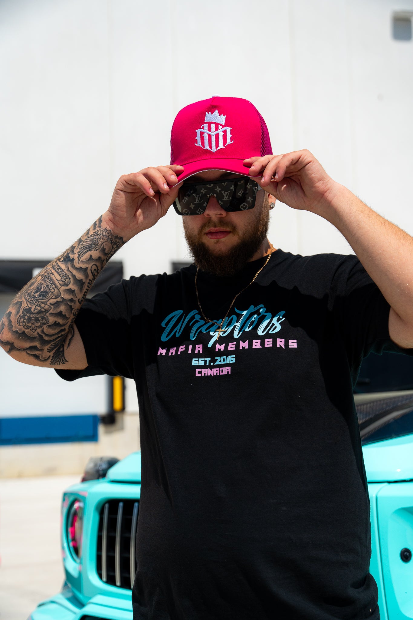 "Wraptors Mafia Members" Tee