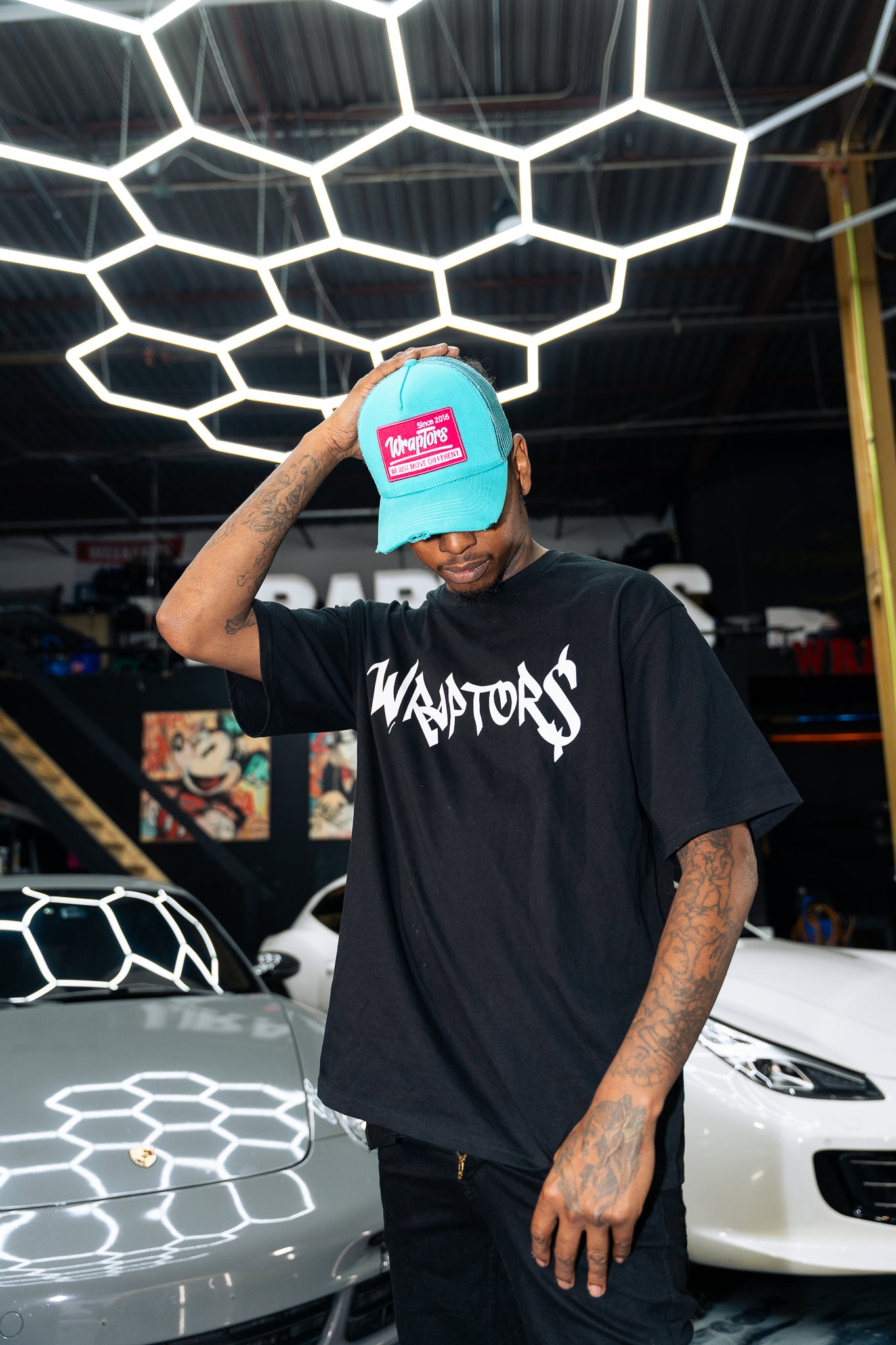 Blue and Purple Tee | Wraptors