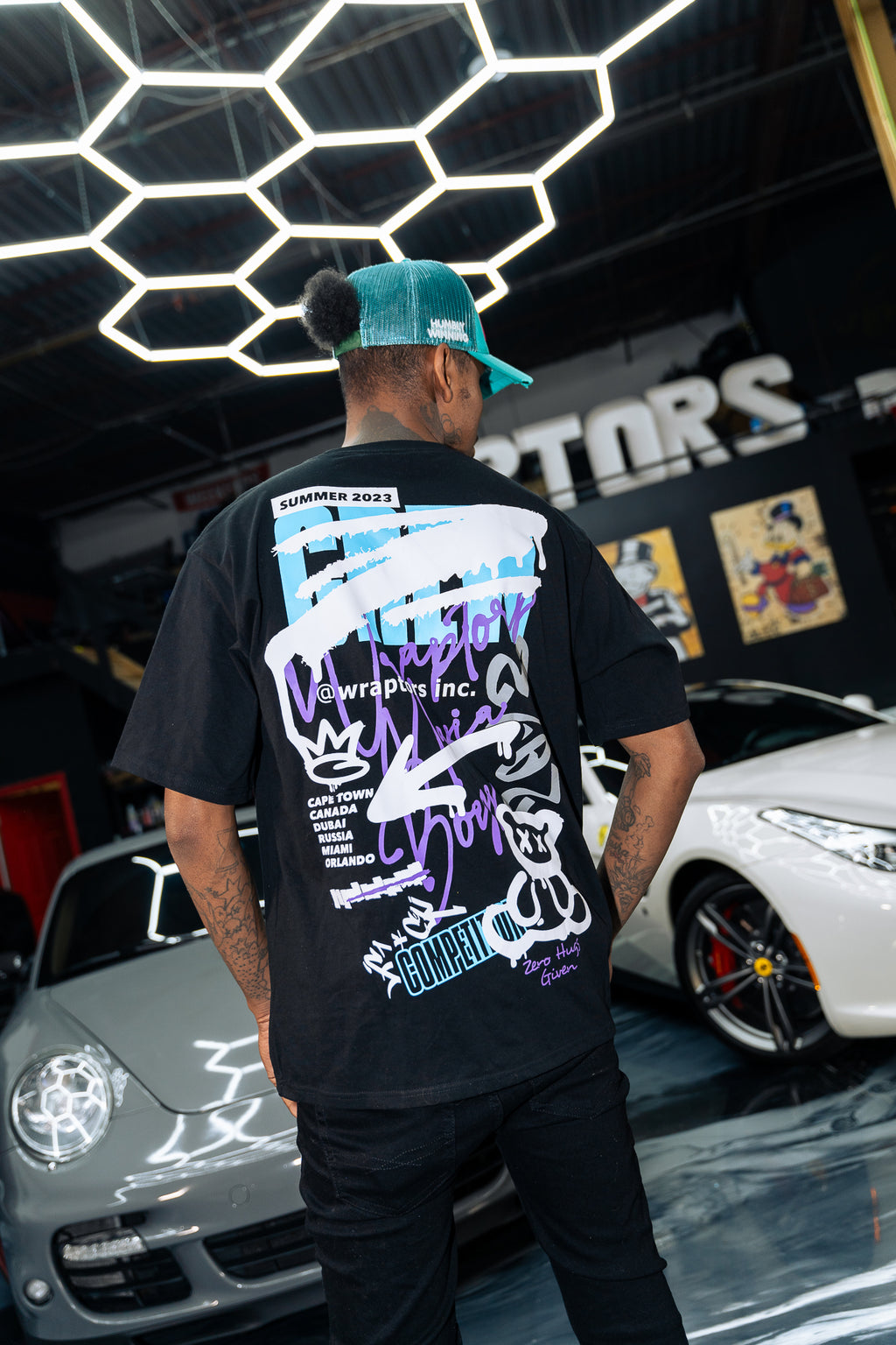 Blue and Purple Tee | Wraptors