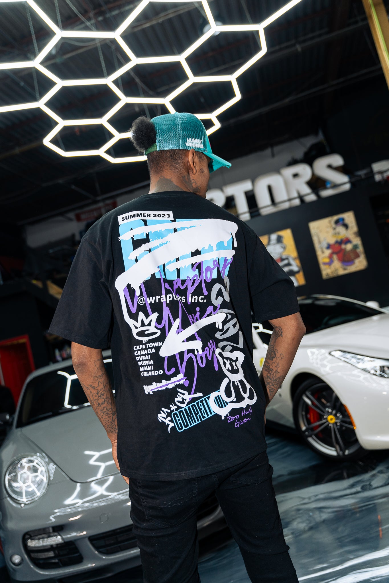 Blue and Purple Tee | Wraptors