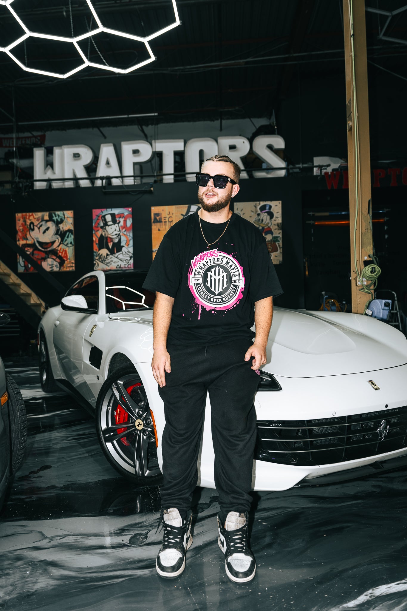 Wraptors Pink Crown Tee